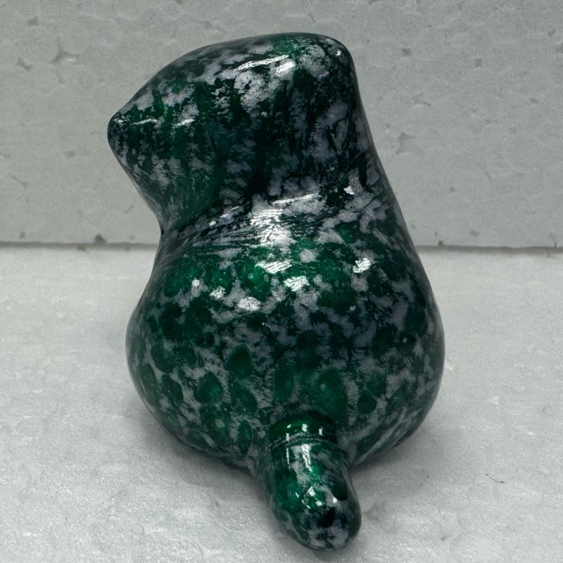 [木籽手作]托托5CM-A/流體貓/貓咪擺件/木頭貓/彩繪貓/大漆貓/台灣現貨-規格圖4