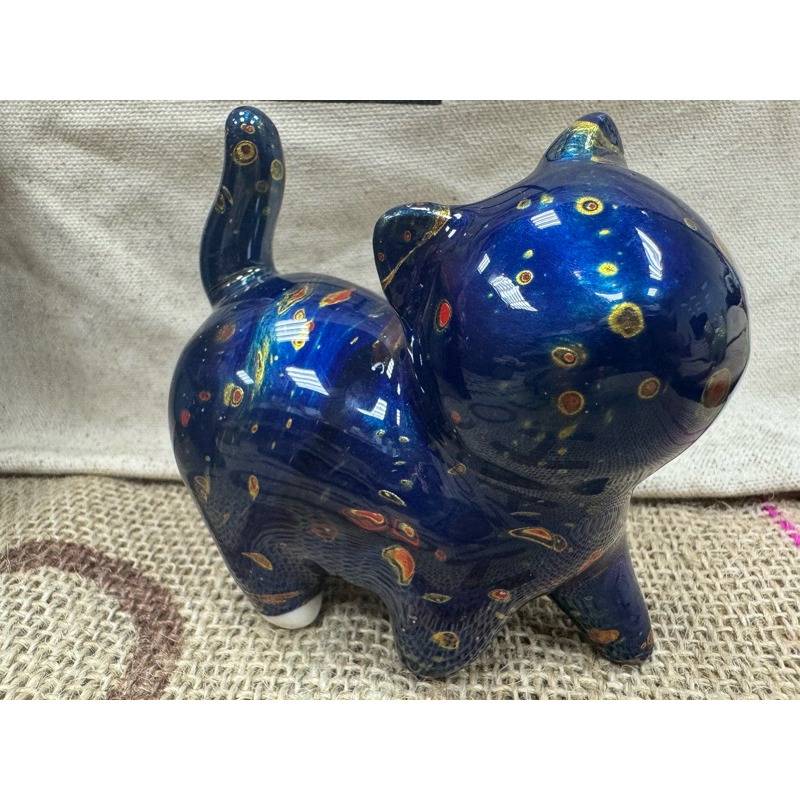 [木籽手作]貓小姐流體10CM-A/流體貓小姐/貓小姐擺件/木頭貓小姐/彩繪貓小姐/大漆貓小姐/台灣現貨-規格圖5