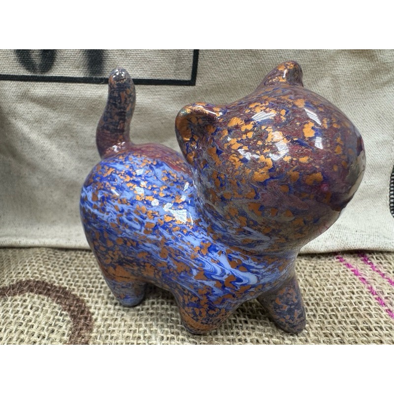 [木籽手作]貓小姐流體10CM-A/流體貓小姐/貓小姐擺件/木頭貓小姐/彩繪貓小姐/大漆貓小姐/台灣現貨-規格圖5