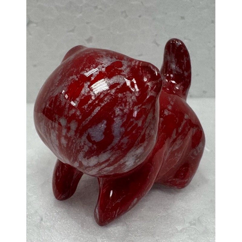 [木籽手作]噗噗5CM/流體貓/貓咪擺件/木頭貓/彩繪貓/大漆貓/台灣現貨-規格圖4