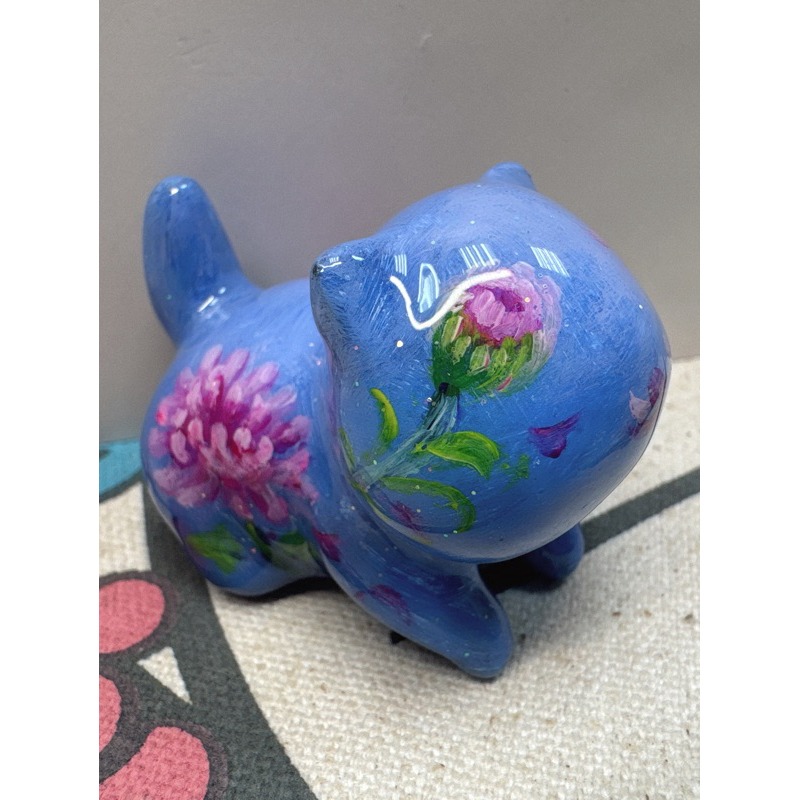 [木籽手作]噗噗手繪5CM/流體噗噗/噗噗擺件/木頭噗噗/彩繪噗噗/手繪噗噗/大漆噗噗/台灣現貨-規格圖4