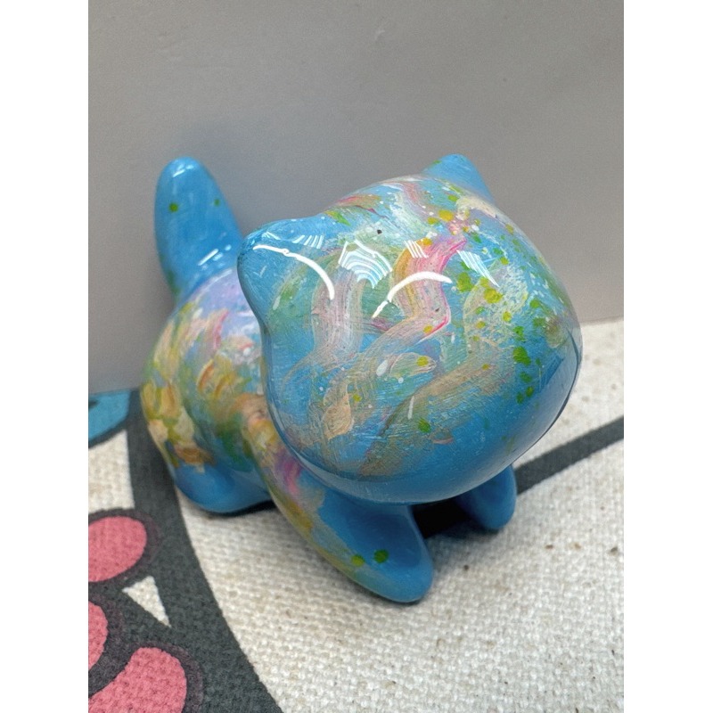 [木籽手作]噗噗手繪5CM/流體噗噗/噗噗擺件/木頭噗噗/彩繪噗噗/手繪噗噗/大漆噗噗/台灣現貨-規格圖4