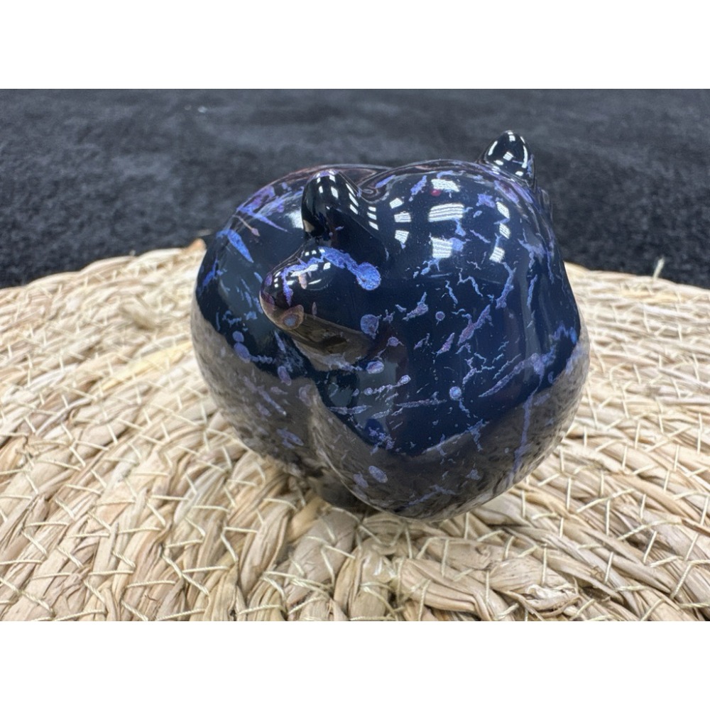 [木籽手作]胖牛7CM-A/流體牛/牛擺件/木頭牛/彩繪牛/大漆牛/台灣現貨-規格圖8