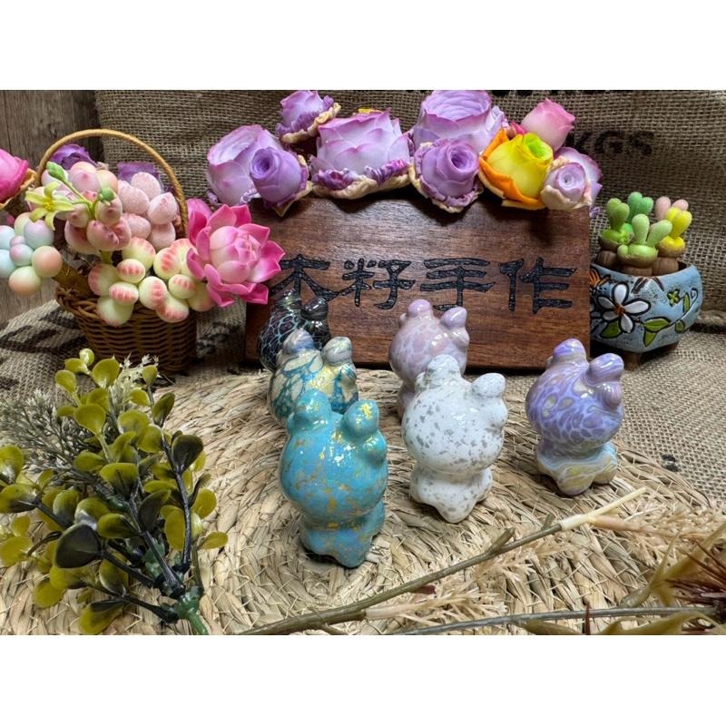 [木籽手作]小鹿6CM-A/流體小鹿/小鹿擺件/木頭小鹿/彩繪小鹿/大漆小鹿/台灣現貨-細節圖2