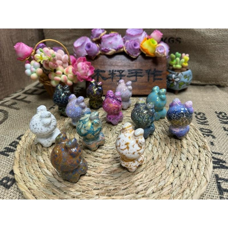 [木籽手作]小鹿6CM-A/流體小鹿/小鹿擺件/木頭小鹿/彩繪小鹿/大漆小鹿/台灣現貨-細節圖5