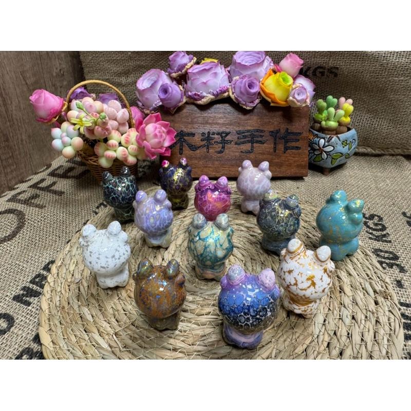 [木籽手作]小鹿6CM-A/流體小鹿/小鹿擺件/木頭小鹿/彩繪小鹿/大漆小鹿/台灣現貨-細節圖6