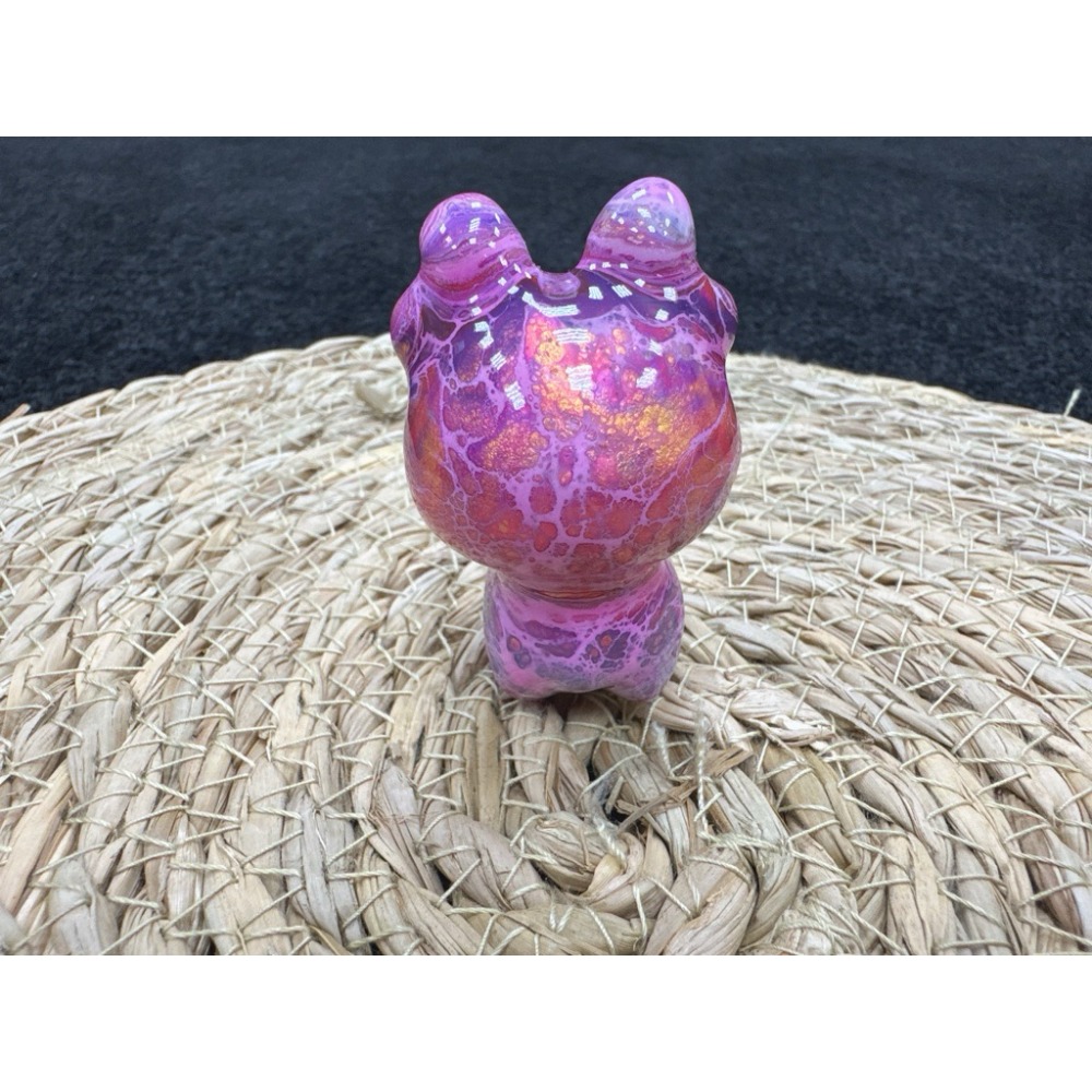 [木籽手作]小鹿6CM-A/流體小鹿/小鹿擺件/木頭小鹿/彩繪小鹿/大漆小鹿/台灣現貨-規格圖8