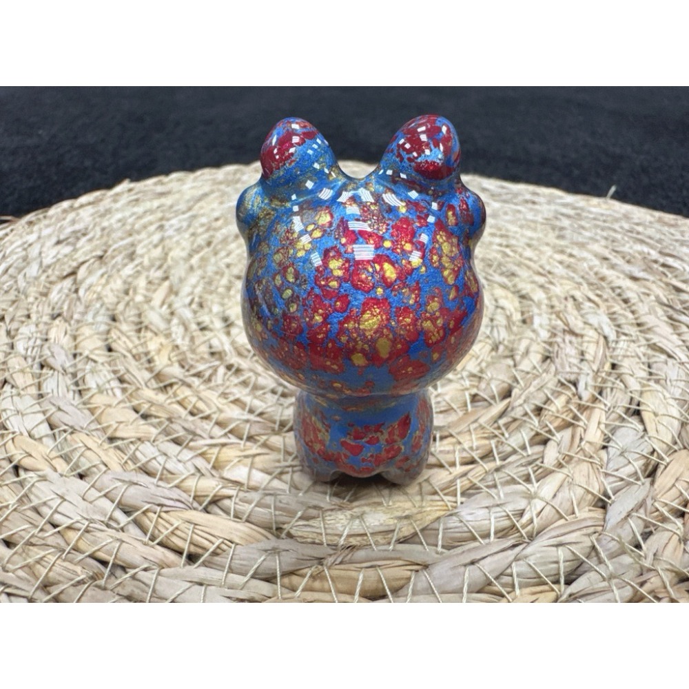 [木籽手作]小鹿6CM-A/流體小鹿/小鹿擺件/木頭小鹿/彩繪小鹿/大漆小鹿/台灣現貨-規格圖8