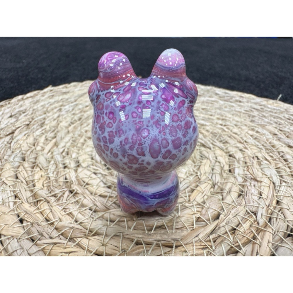 [木籽手作]小鹿6CM-A/流體小鹿/小鹿擺件/木頭小鹿/彩繪小鹿/大漆小鹿/台灣現貨-規格圖8