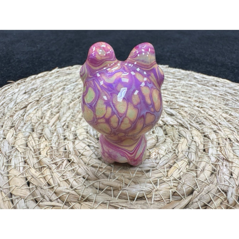 [木籽手作]小鹿6CM-A/流體小鹿/小鹿擺件/木頭小鹿/彩繪小鹿/大漆小鹿/台灣現貨-規格圖8