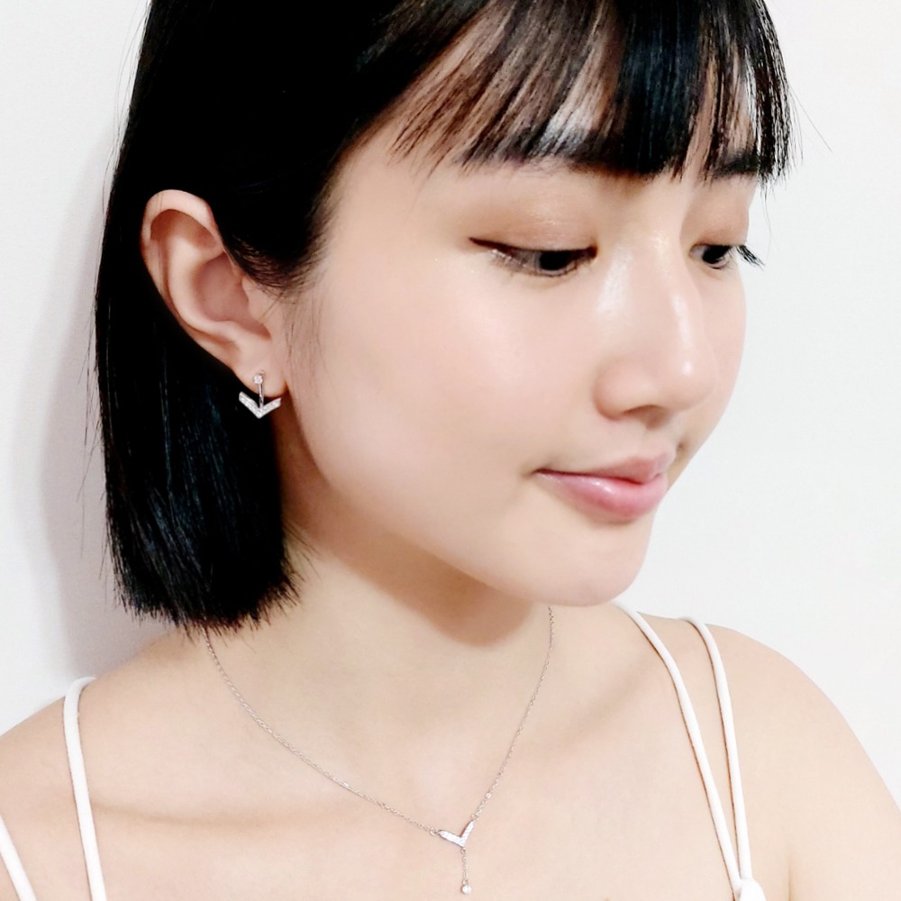 多樣式925純銀耳環 (勝利女神系列) 時尚升級輕珠寶設計 耳骨耳環-細節圖3