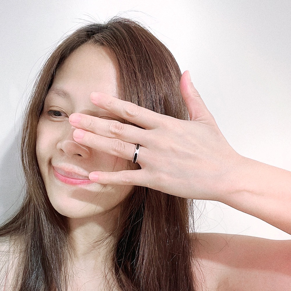 黑騎士琺瑯925純銀戒指2.0 中性配戴 時尚升級輕珠寶設計-細節圖7