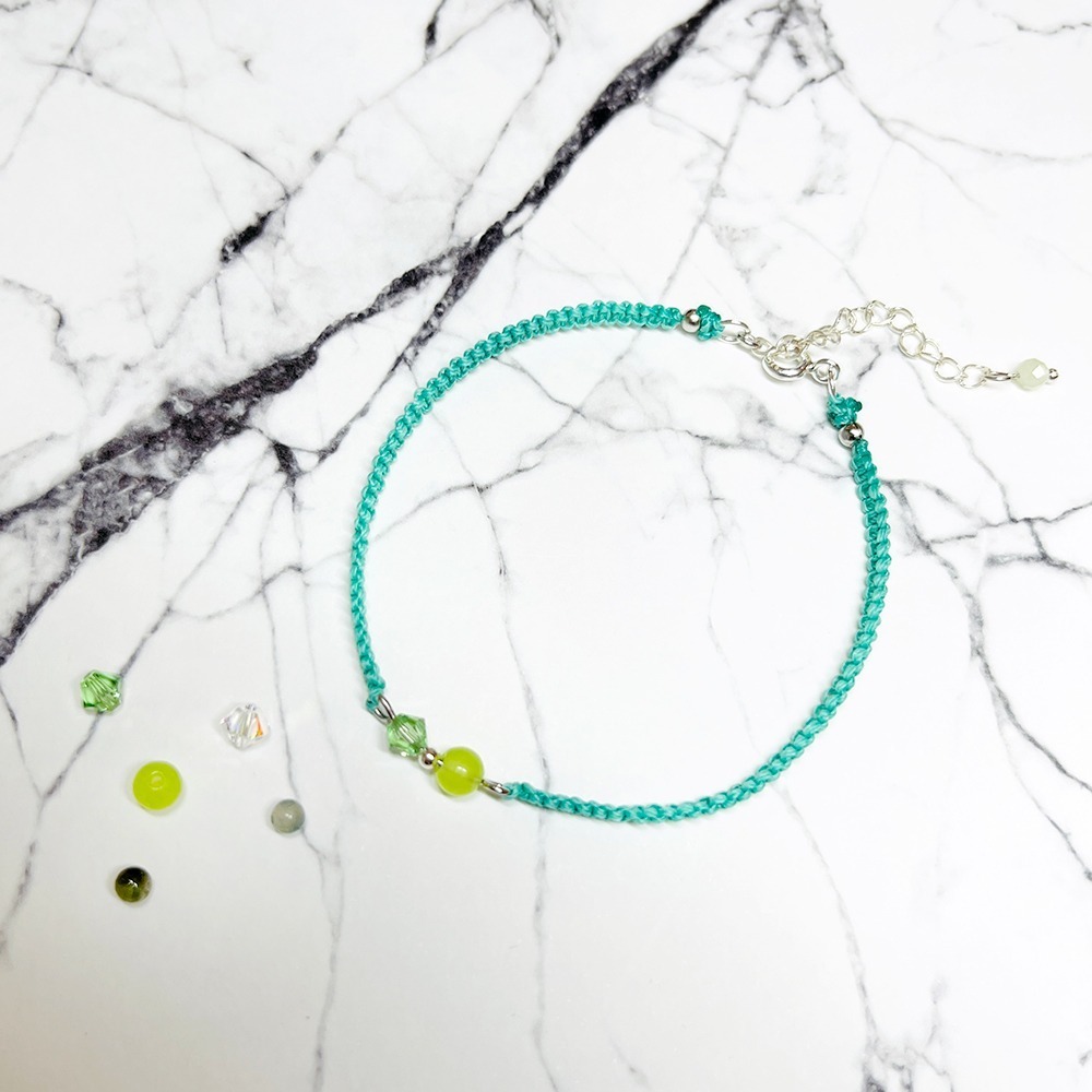 生命力-蘋果綠色系水晶