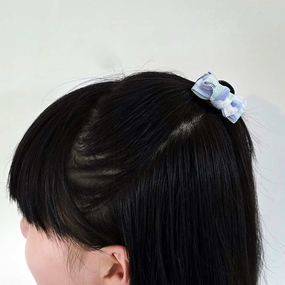 法式蝴蝶結抓夾 手工製 髮夾 馬尾夾 畢業禮物-細節圖4