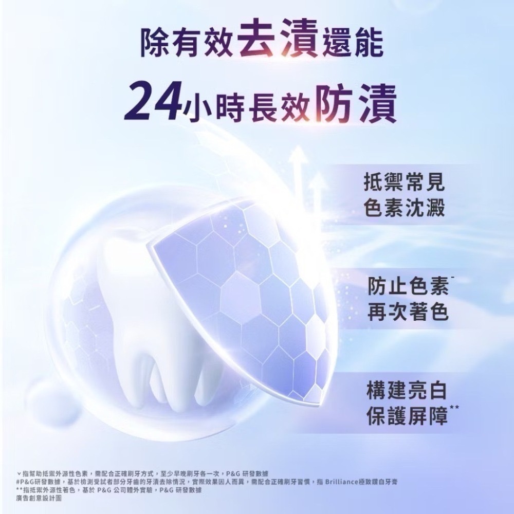 【Crest】 極致鑽白牙膏（110g）/香氛鎖白牙膏（120g）-細節圖4