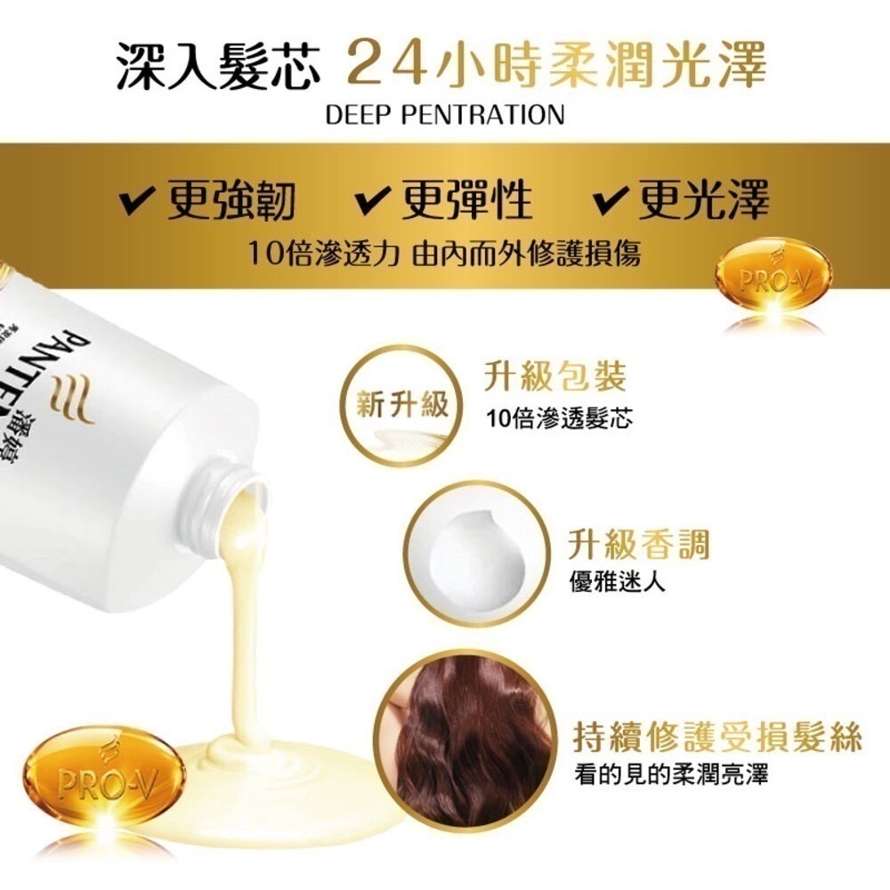 【PANTENE潘婷】洗髮乳 潤髮精華素-細節圖2