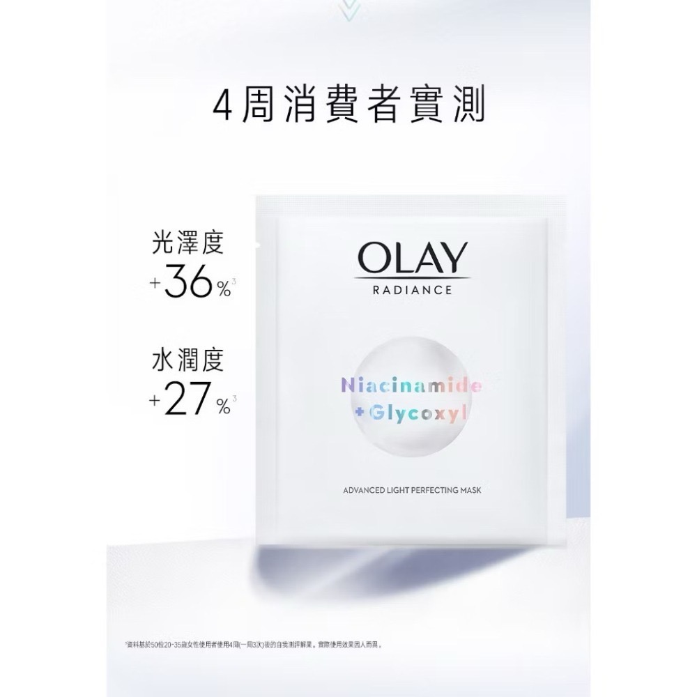 【OLAY】 歐蕾 抗皺保濕面膜 水感透白面膜-細節圖5