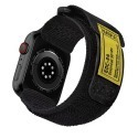 MIFA Apple Watch EDC-34 戰術尼龍混搭真皮皮革運動錶帶(38-49mm 適用1-8 &Ultra)-規格圖11