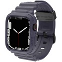 【elkson】  Apple Watch錶帶 8/7/6/5/4/SE透氣防震一體成形軍規錶帶38-45mm-規格圖11