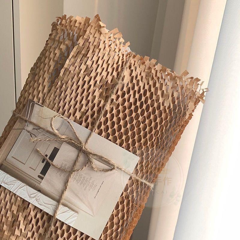 【璟采職人】蜂巢包裝紙 蜂窩紙 緩衝紙 緩衝材 環保材質 蜂巢紙 包裝材料 禮品包裝紙 紙緩衝 水果禮盒 玻璃包裝-細節圖7