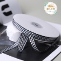 【璟采職人】1CM格紋布緞帶 緞帶 格紋緞帶 格子緞帶 文青風 花束緞帶 蝴蝶結 絲帶 禮物包裝 禮品包裝 花藝包裝-規格圖9