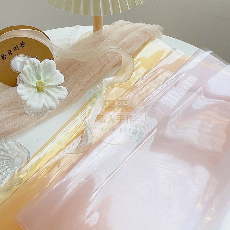 【璟采職人】玻璃紙　透光　包裝紙 花束包裝紙 禮品包裝紙 禮物包裝紙 花束包裝 禮品包裝 包裝材料 手作材料 花藝包裝-細節圖6