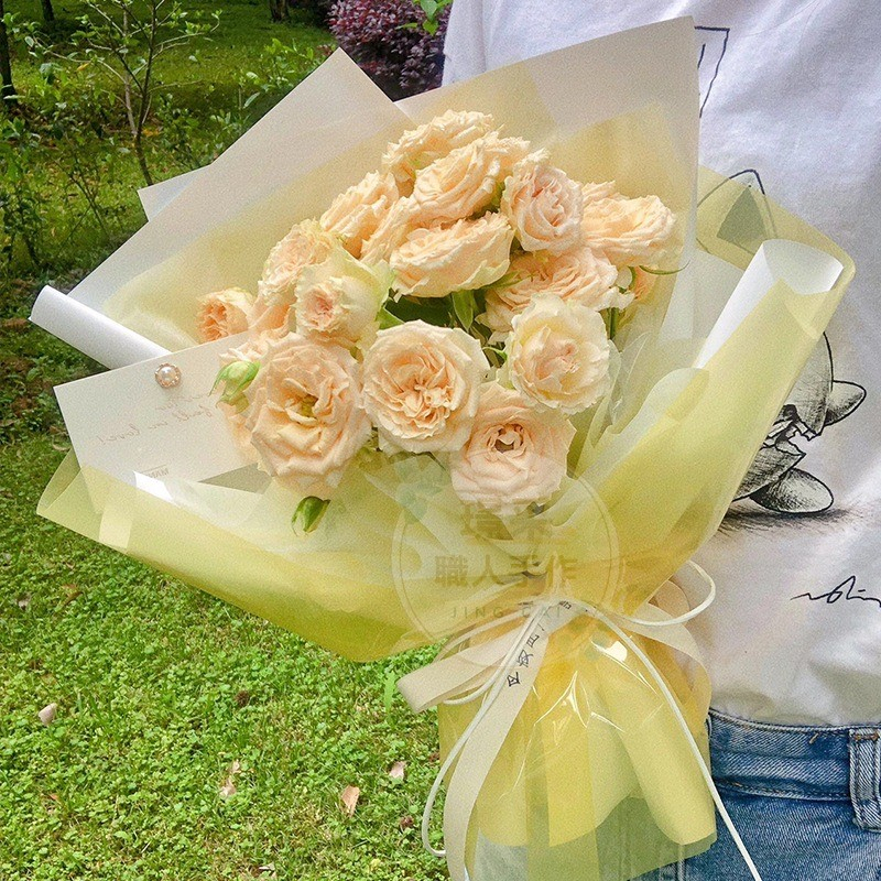 【璟采職人】玻璃紙　透光　包裝紙 花束包裝紙 禮品包裝紙 禮物包裝紙 花束包裝 禮品包裝 包裝材料 手作材料 花藝包裝-細節圖7