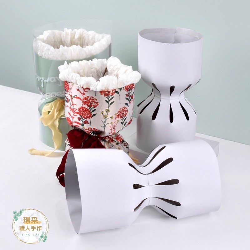 【璟采職人】包花神器 花束定型片 花束定型紙 花束包裝材料 花束神器 小香風花束 懶人包花 花束支撐架 花束骨架-細節圖2