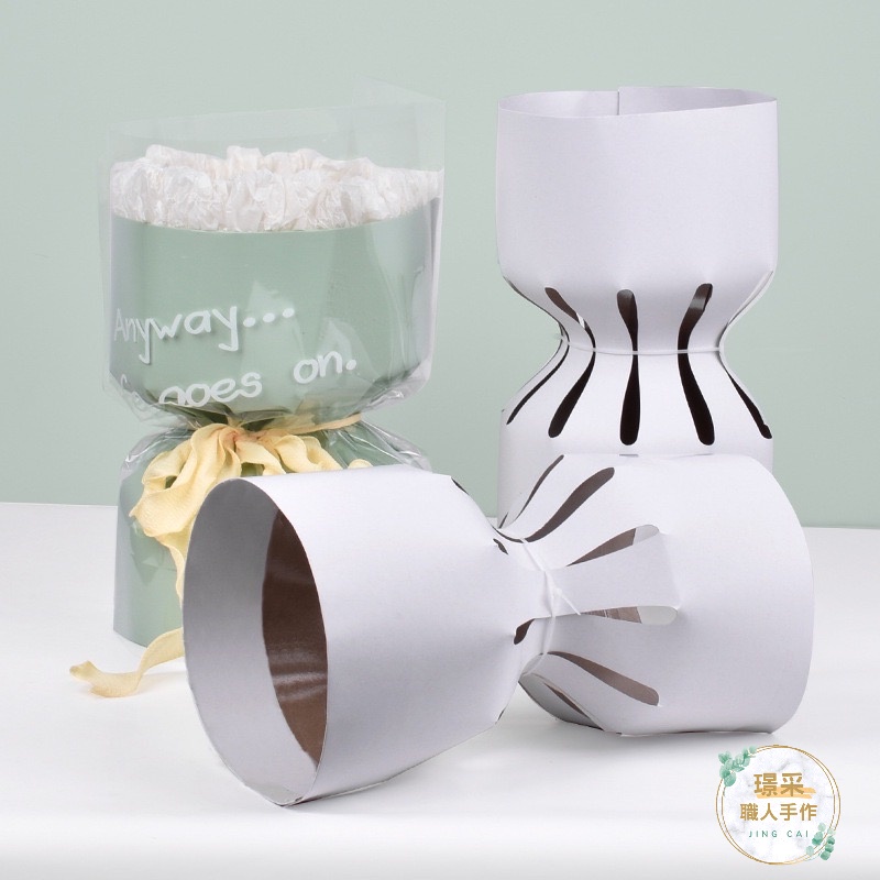 【璟采職人】包花神器 花束定型片 花束定型紙 花束包裝材料 花束神器 小香風花束 懶人包花 花束支撐架 花束骨架-細節圖3