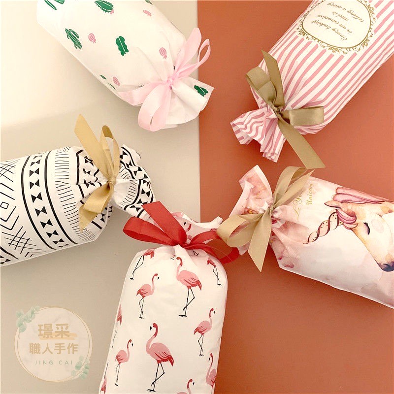 【璟采職人】包裝袋 禮物袋 禮品袋 分裝袋 餅乾包裝袋 糖果袋 萬聖節 束口袋 防水束口袋 餅乾袋 抽繩袋 手工餅乾-細節圖6