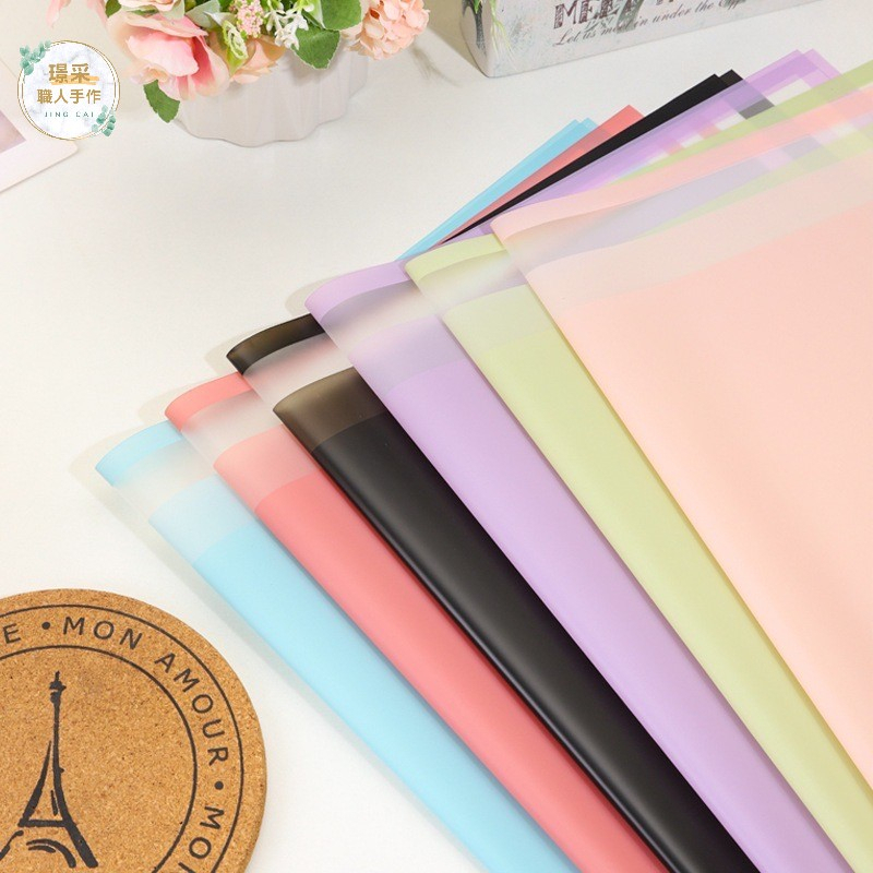 【璟采職人】輕雅紙 包裝紙 花束包裝紙 禮品包裝紙 禮物包裝紙 防水包裝紙 花藝包裝 禮品包裝 包裝材料 手作材料-細節圖3