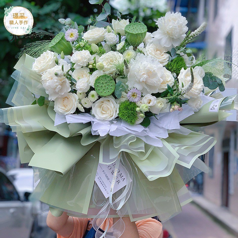 【璟采職人】輕雅紙 包裝紙 花束包裝紙 禮品包裝紙 禮物包裝紙 防水包裝紙 花藝包裝 禮品包裝 包裝材料 手作材料-細節圖6