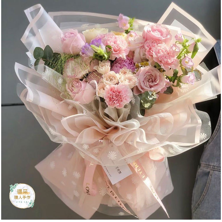 【璟采職人】輕雅紙 包裝紙 花束包裝紙 禮品包裝紙 禮物包裝紙 防水包裝紙 花藝包裝 禮品包裝 包裝材料 手作材料-細節圖7