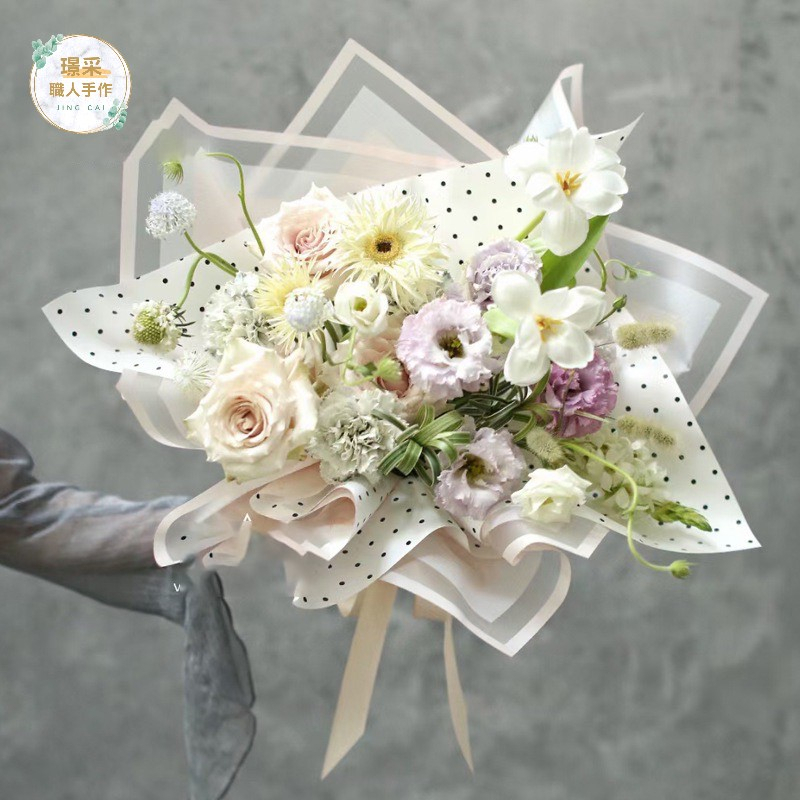 【璟采職人】輕雅紙 包裝紙 花束包裝紙 禮品包裝紙 禮物包裝紙 防水包裝紙 花藝包裝 禮品包裝 包裝材料 手作材料-細節圖8