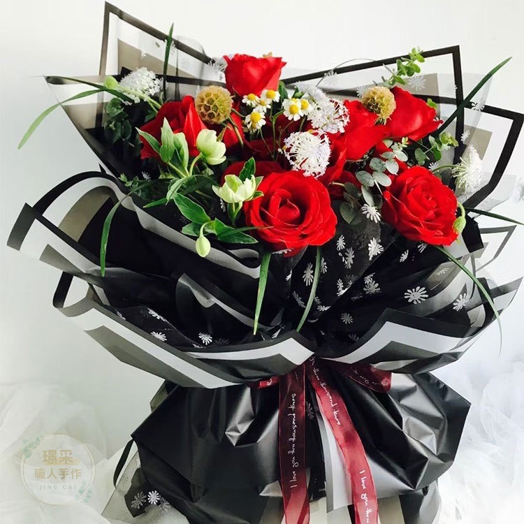 【璟采職人】輕雅紙 包裝紙 花束包裝紙 禮品包裝紙 禮物包裝紙 防水包裝紙 花藝包裝 禮品包裝 包裝材料 手作材料-細節圖9