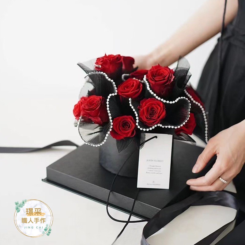 【璟采職人】浪花紗 浪花網紗 波浪紗 創意棒棒糖花束 圍邊裝飾 串燈絲帶緞帶 蛋糕絲帶 花束花藝包裝 鮮花包裝式包裝-細節圖4