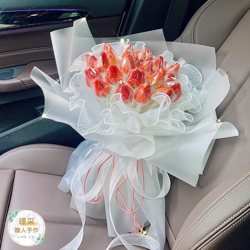 【璟采職人】浪花紗 浪花網紗 波浪紗 創意棒棒糖花束 圍邊裝飾 串燈絲帶緞帶 蛋糕絲帶 花束花藝包裝 鮮花包裝式包裝-細節圖8