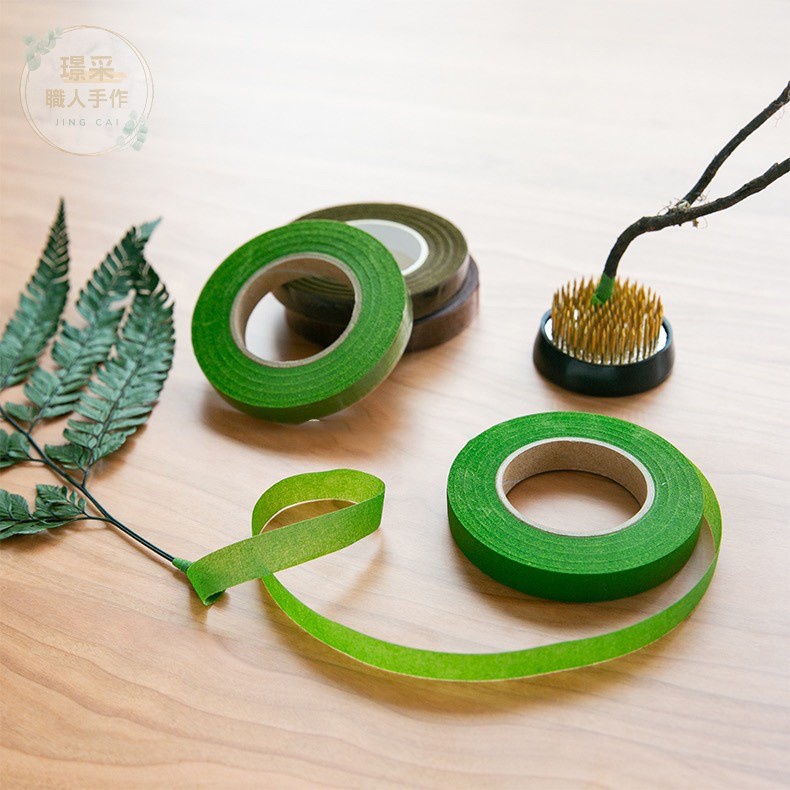 【璟采職人】花藝膠帶 花膠帶 乾燥花 永生花材料 鮮花 花藝師 新娘捧花 乾燥捧花 乾燥花材 捧花材料 花束膠帶-細節圖4