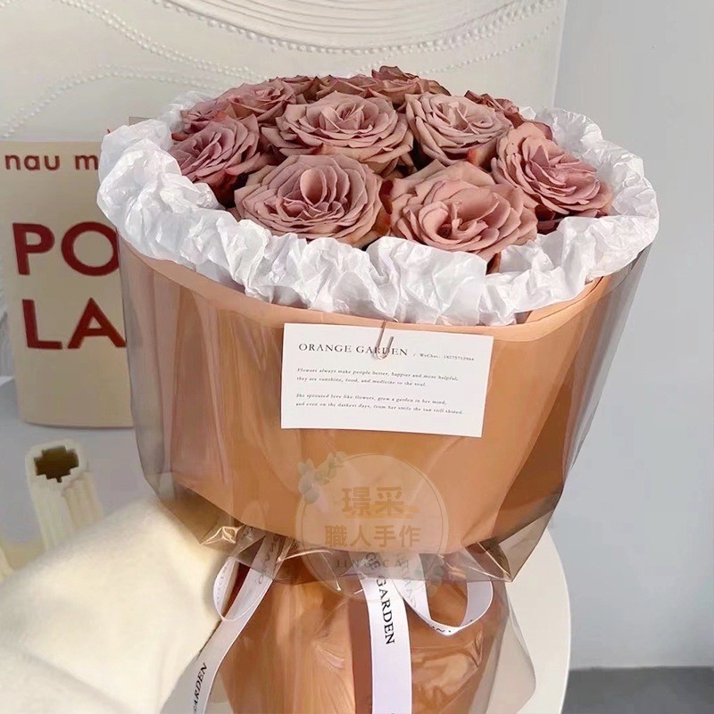 【璟采職人】玻璃紙 透光 包裝紙 花束包裝紙 禮品包裝紙 禮物包裝紙 花束包裝 禮品包裝 包裝材料 手作材料 花藝包裝-細節圖8