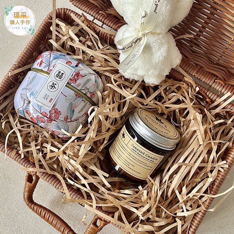 【璟采職人】拉菲草 拉菲紙 碎紙絲 紙絲 紙條 碎紙 禮物包裝 禮物 裝飾紙 禮物裝飾 填充物 禮品包裝 包裝材料-細節圖7