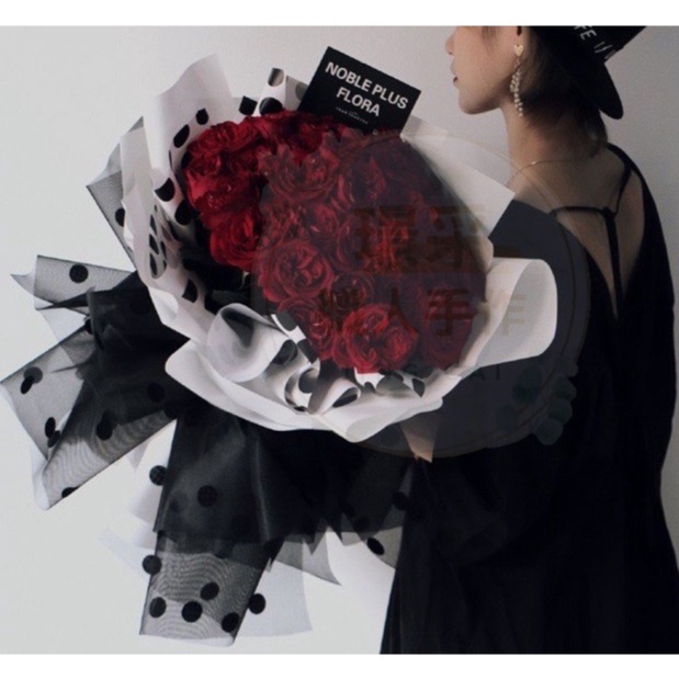 【璟采職人】圓點 雪梨紙 包裝紙 花束包裝紙 皺皺紙 禮品包裝 襯紙 內襯紙 包裝材料 手作材料 禮物 禮品 花藝包裝-細節圖5