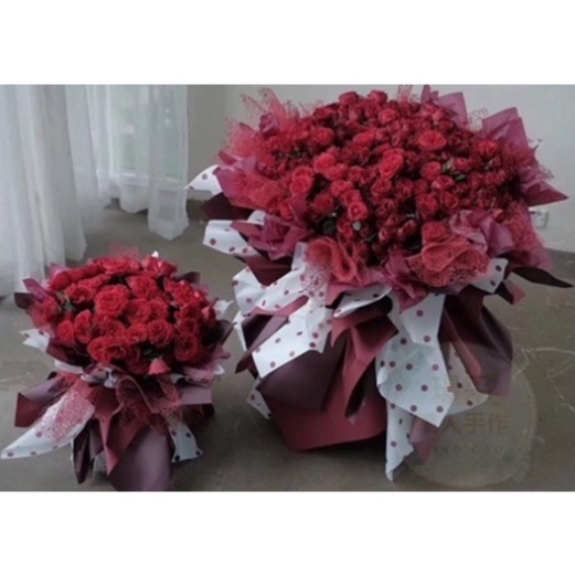 【璟采職人】圓點 雪梨紙 包裝紙 花束包裝紙 皺皺紙 禮品包裝 襯紙 內襯紙 包裝材料 手作材料 禮物 禮品 花藝包裝-細節圖6