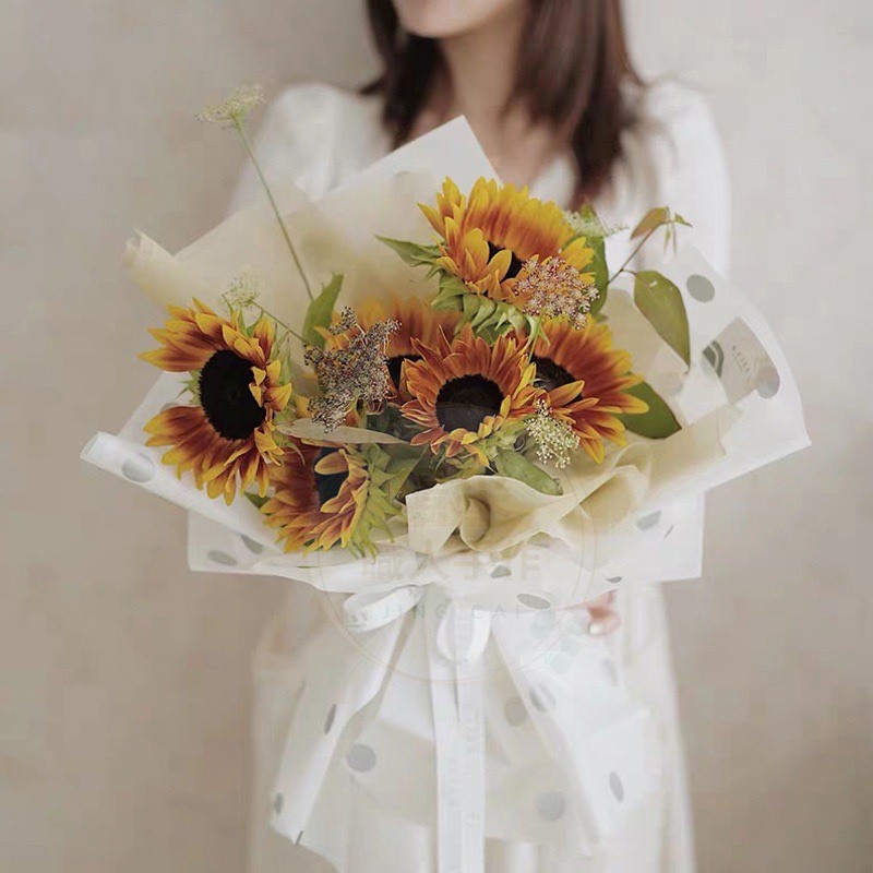 【璟采職人】圓點 雪梨紙 包裝紙 花束包裝紙 皺皺紙 禮品包裝 襯紙 內襯紙 包裝材料 手作材料 禮物 禮品 花藝包裝-細節圖8