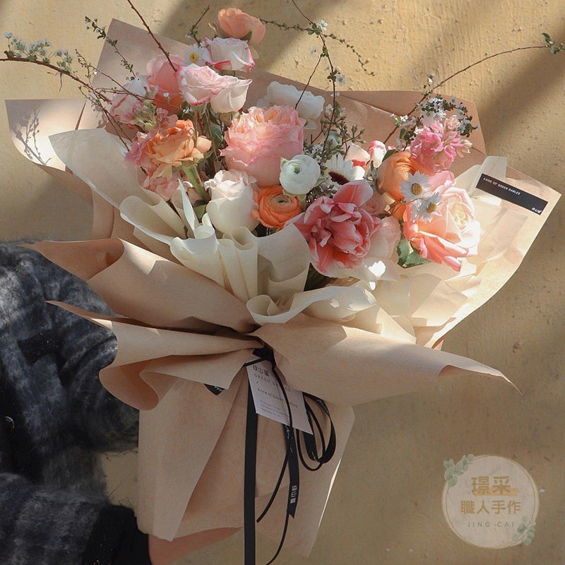 【璟采職人】包裝紙 花束包裝紙 禮品包裝紙 禮物包裝紙 花束包裝 禮品包裝 歐雅紙 包裝材料 手作材料 花藝包裝-細節圖3