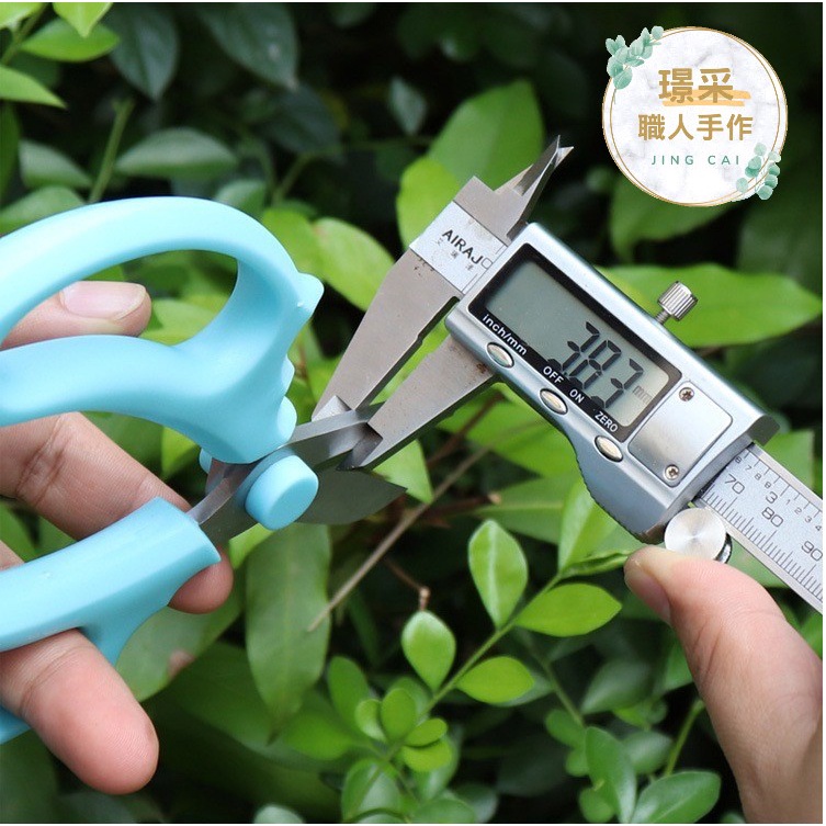 【璟采職人】花藝剪刀 園藝剪刀 不鏽鋼剪刀 花藝工具 花枝剪刀 園藝器具 插花剪刀 花剪 修枝剪 樹枝剪 花桿剪刀-細節圖8
