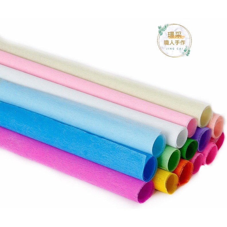 【璟采職人】純色棉紙 打底 皺褶 禮盒 素色 花束包裝 花藝包裝 包裝材料 手作 禮物包裝 禮品 水果禮盒 內襯紙-細節圖2