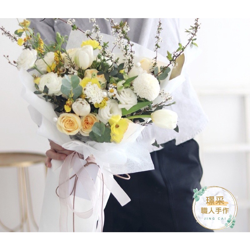 【璟采職人】純色棉紙 打底 皺褶 禮盒 素色 花束包裝 花藝包裝 包裝材料 手作 禮物包裝 禮品 水果禮盒 內襯紙-細節圖7