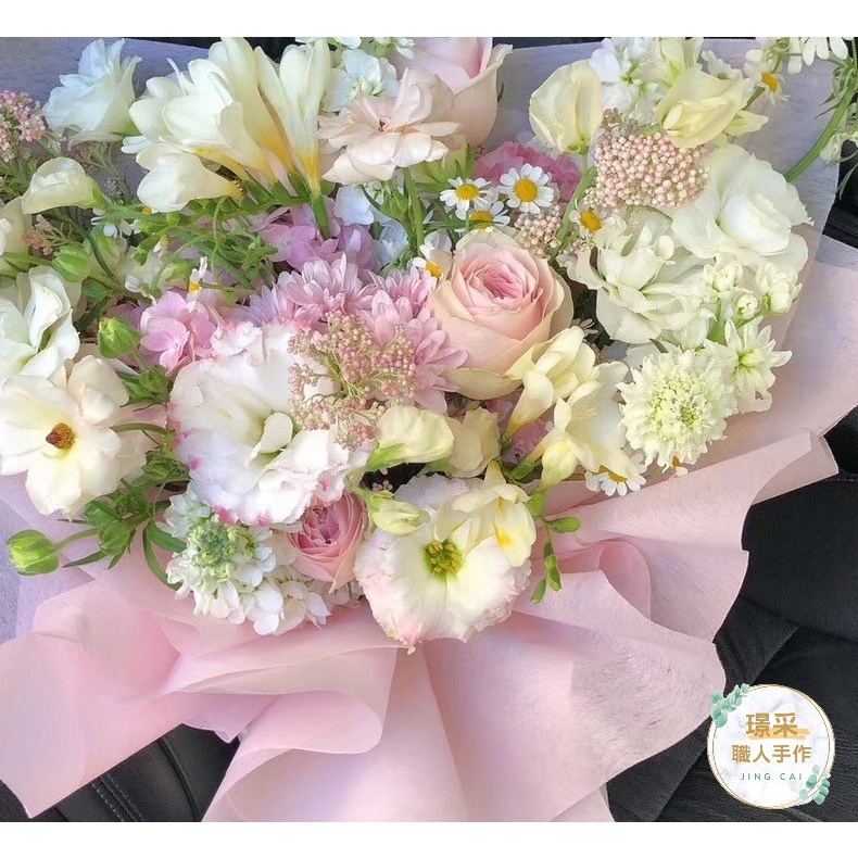 【璟采職人】純色棉紙 打底 皺褶 禮盒 素色 花束包裝 花藝包裝 包裝材料 手作 禮物包裝 禮品 水果禮盒 內襯紙-細節圖8