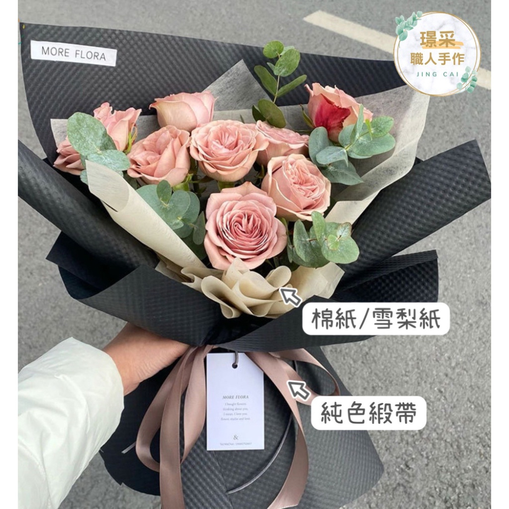 【璟采職人】立體 壓紋紙 包裝紙 花束包裝紙 禮品包裝紙 禮物包裝紙 卡芬紙 花藝材料 禮品包裝 包裝材料 手作材料-細節圖4