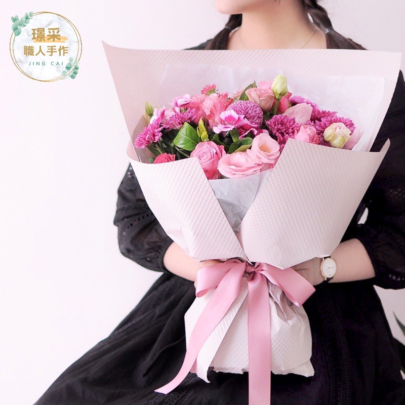 【璟采職人】立體 壓紋紙 包裝紙 花束包裝紙 禮品包裝紙 禮物包裝紙 卡芬紙 花藝材料 禮品包裝 包裝材料 手作材料-細節圖6
